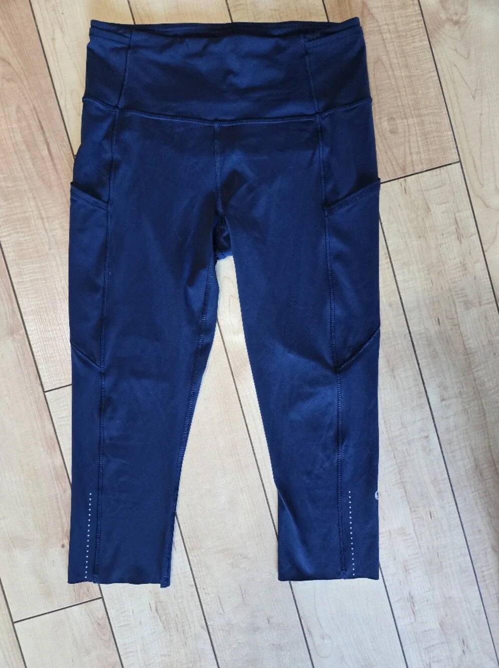lululemon athletica Women's Navy Performance  Fast & Free Leggings